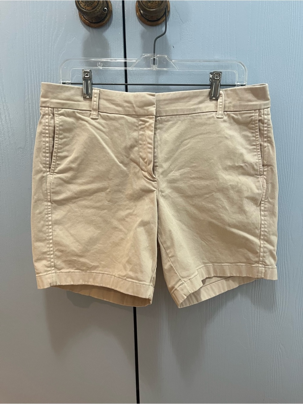 J. Crew Khaki Colored Chino Shorts